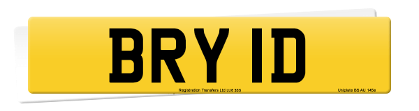 Registration number BRY 1D